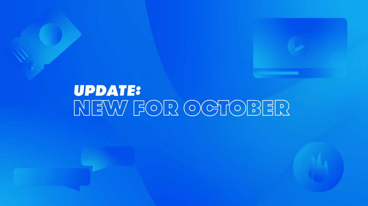 What's new for October?